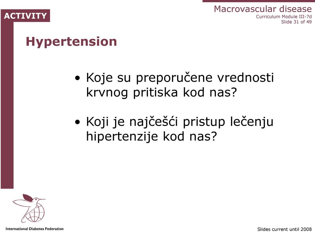 hipertenzije i dislipidemije)